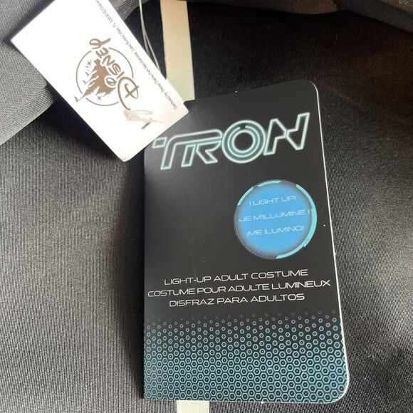 Disney Parks 2023 Tron Lightcycle Run Opening Day Light-Up Jacket Unisex XL NWT - Picture 8 of 11